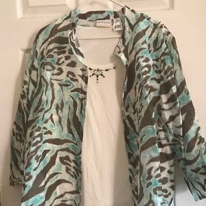 Alfred Dunner 2 pc Blouse